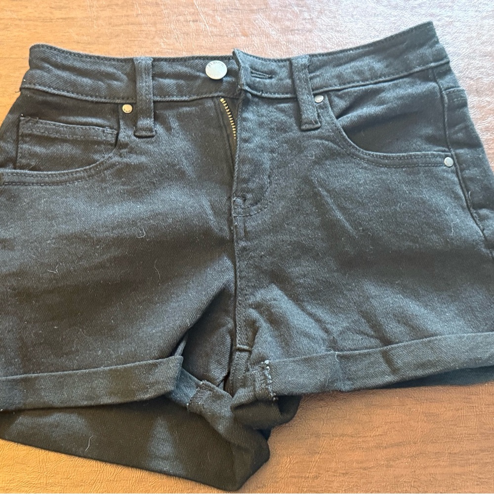 RSQ Black Denim Shorts